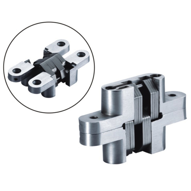 New 2019 Stainless Steel Non Adjustable Spring Conceal Hinge